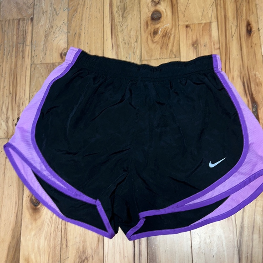 Nike black & purple shorts